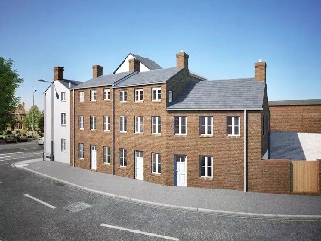 Development of 8 Apartments in Banbury - For Sale with Bairstow Eves Auctions for a starting price of £1,800,000 (January 2023)
