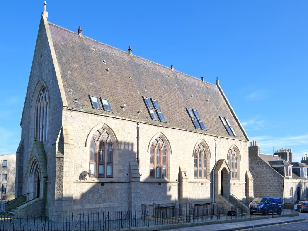 Duplex Flat in Former Church in Aberdeen - For Sale with Auction House Scotland for a Guide Price of £139,500 (January 2023)