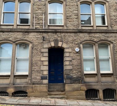 Grade II Listed 4-Storey Office Block in Dewsbury - For Sale with SDL Property Auctions for a Guide price of £100,000 (February 2023)