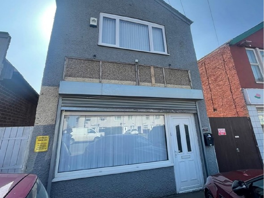 Two-Storey Mixed-Use Commercial Property in Doncaster - For Sale with Pattinson Auctions for a Guide price of £80,000 (February 2023)