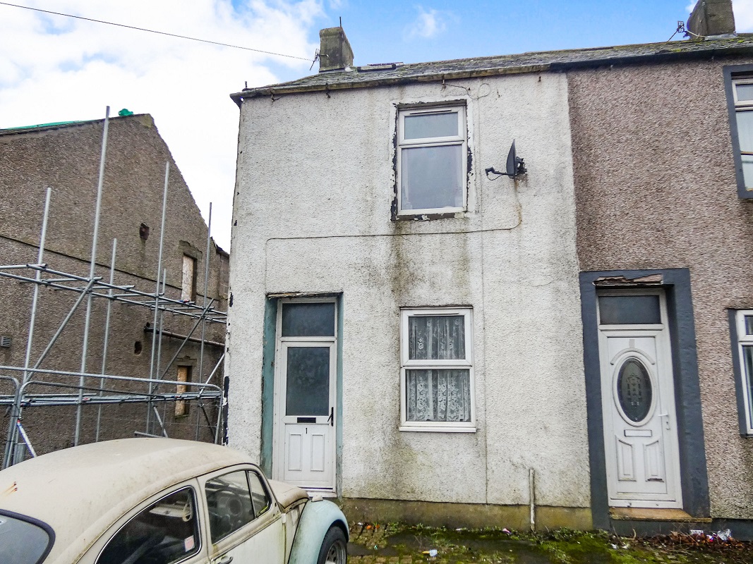 3 Storey 2 Bed End Terrace in Frizington - For Sale with Auction House Cumbria with a Guide Price of £25,000 - £35,000 (March 2023)