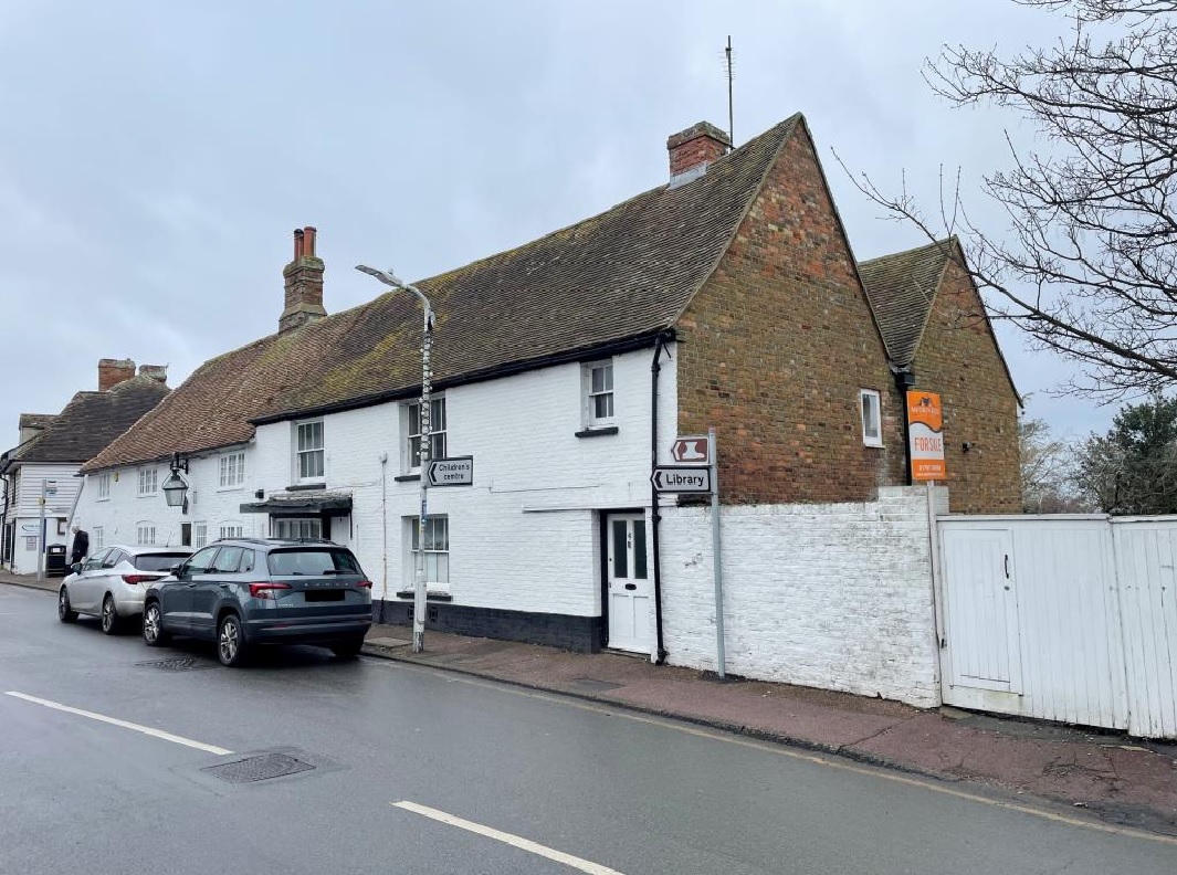 Former Hall House in Romney Marsh - For Sale with Clive Emson Property Auctioneers with a Guide Price of £320,000 (March 2023)