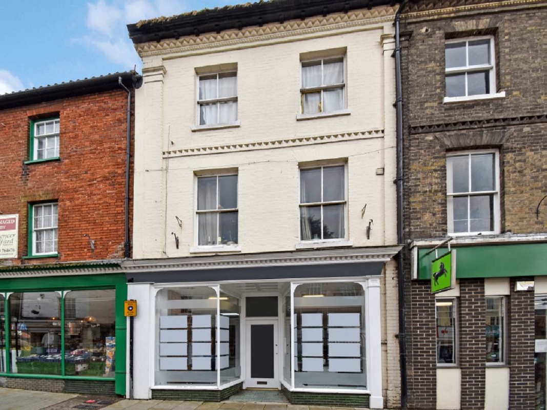Four Storey Mixed-Use Property in North Walsham - For Sale with Auction House East Anglia with a Guide Price of £80,000-100,000 (April 2023)