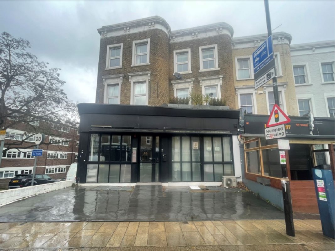 Mixed-Use Retail Unit and Seven Flats in Battersea - For Sale with Auction House London for a Guide price of 360,000 (April 2023)