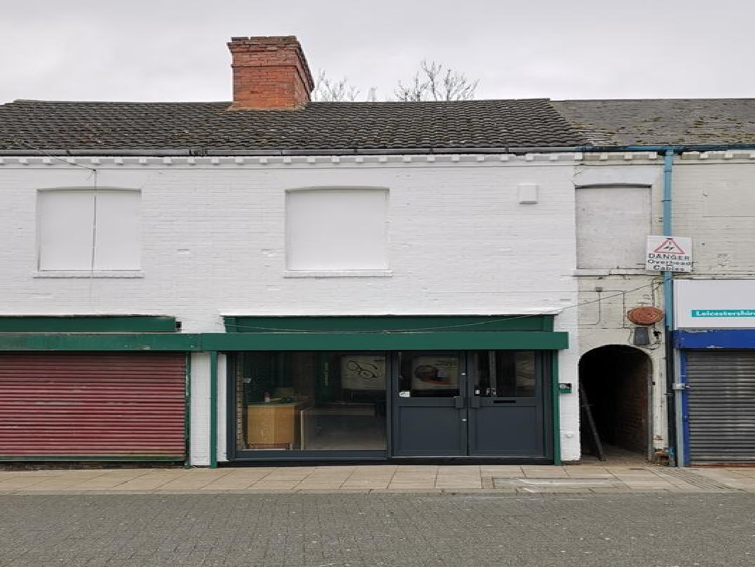 Three Floor Commercial Property in Wigston- For Sale with SDL Property Auctions with a Guide Price of £115,000 (March 2023)