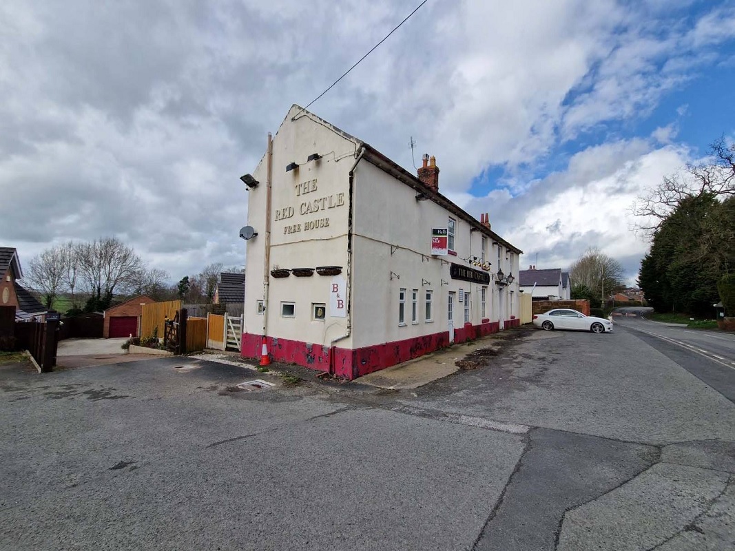Former Public House in Harmer Hill - For Sale with Edward Mellor Auctions with a Guide Price of £200,000 (April 2023)