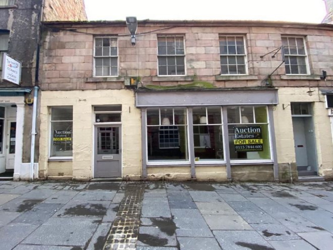 Ground Floor Retail Unit in Berwin_Upon_Tweed - For Sale with Auction Estates with a Guide Price of £30,0000 (April 2023)