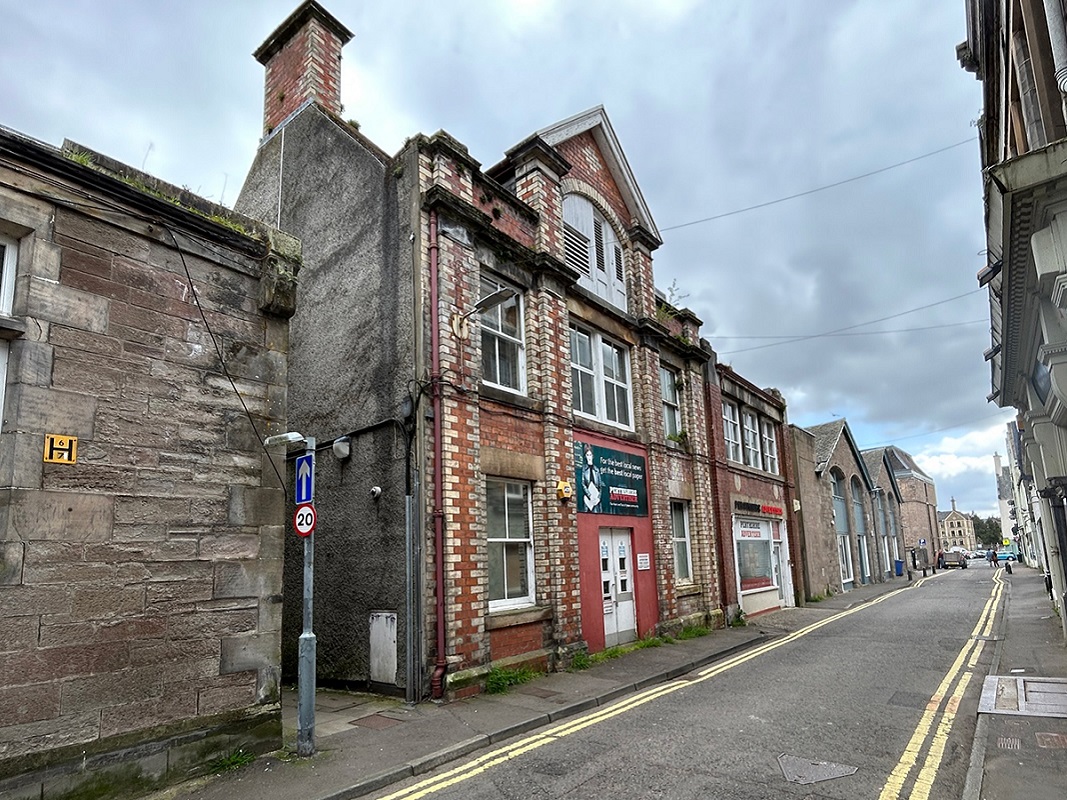 3 Storey Office Building in Perth - For Sale with Acuitus Auctions with a Guide Price of £35,000 (May 2023)