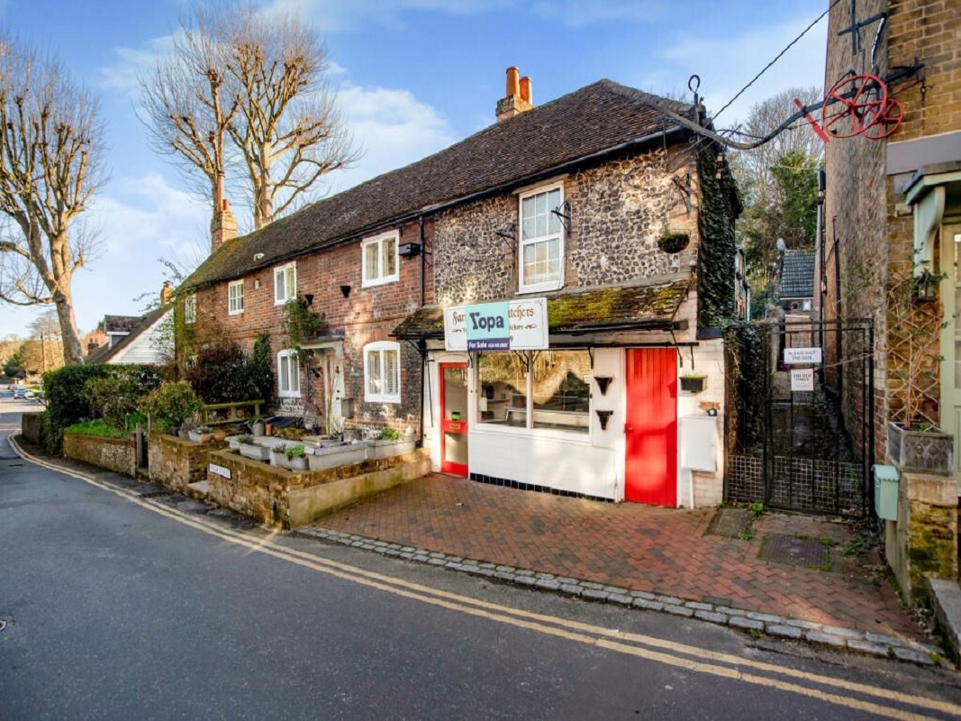 Former Butchers in Farningham - For Sale with GoTo Properties with a Guide Price of £350,000 (May 2023)