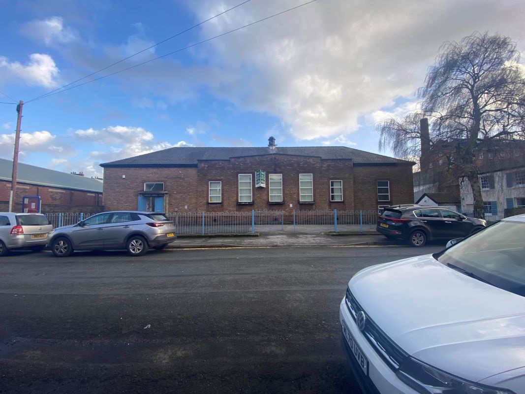 Former Community Centre in Macclesfield - For Sale with Landwood Property Auctions for a Guide price of £140,000 (June 2023)