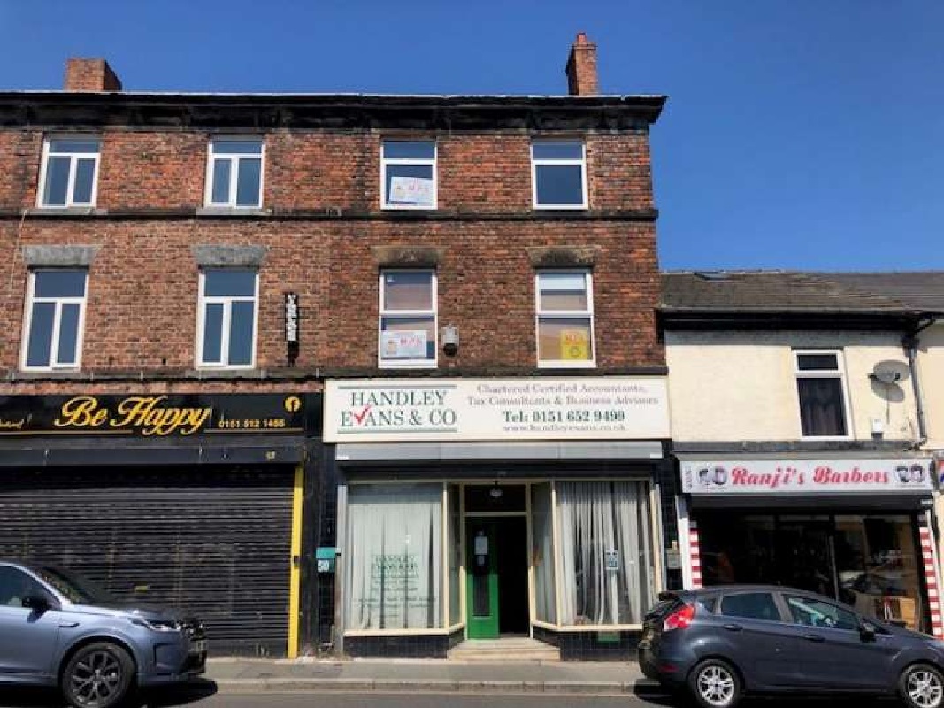3 Storey Commercial Building in Former Church in Birkenhead - For Sale with Smith and Sons Property Auctions with a Guide Price of £90,000 - £110,000 (July 2023)