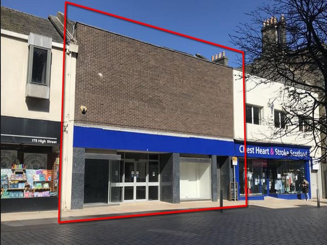 Three Storey Commercial Unit in Kirkcaldy - For Sale with Online Property Auctions Scotland with a Guide Price of £210,000 (June 2023)