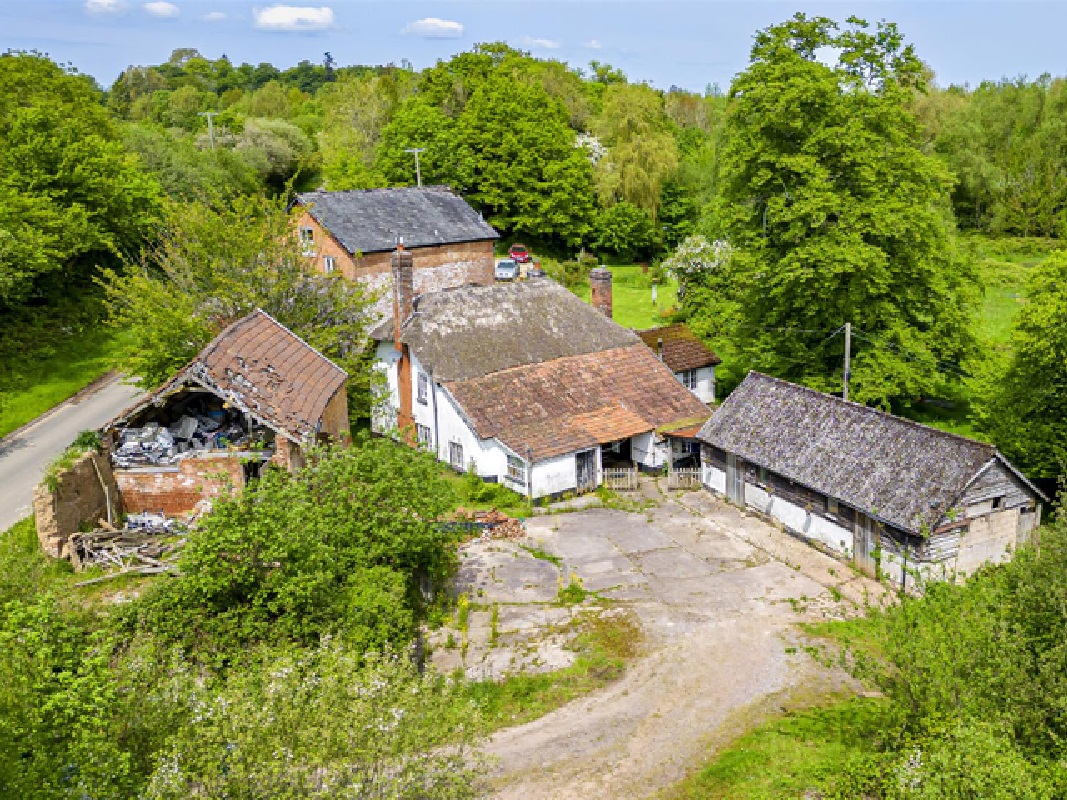 Farmhouse Cottage and Outbuildings in 1.77 Acres in Ottery St. Mary - For Sale with Stags Property Auctions with a Guide Price of £425,000 (July 2023)