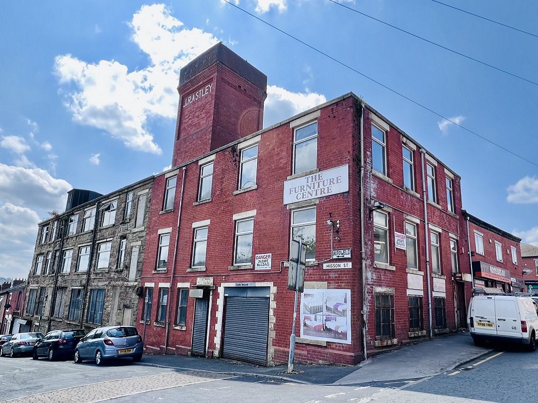 Three Storey Former Mill in Blackburn - For Sale with SDL Property Auctions with a Guide Price of £325,000 (July 2023)