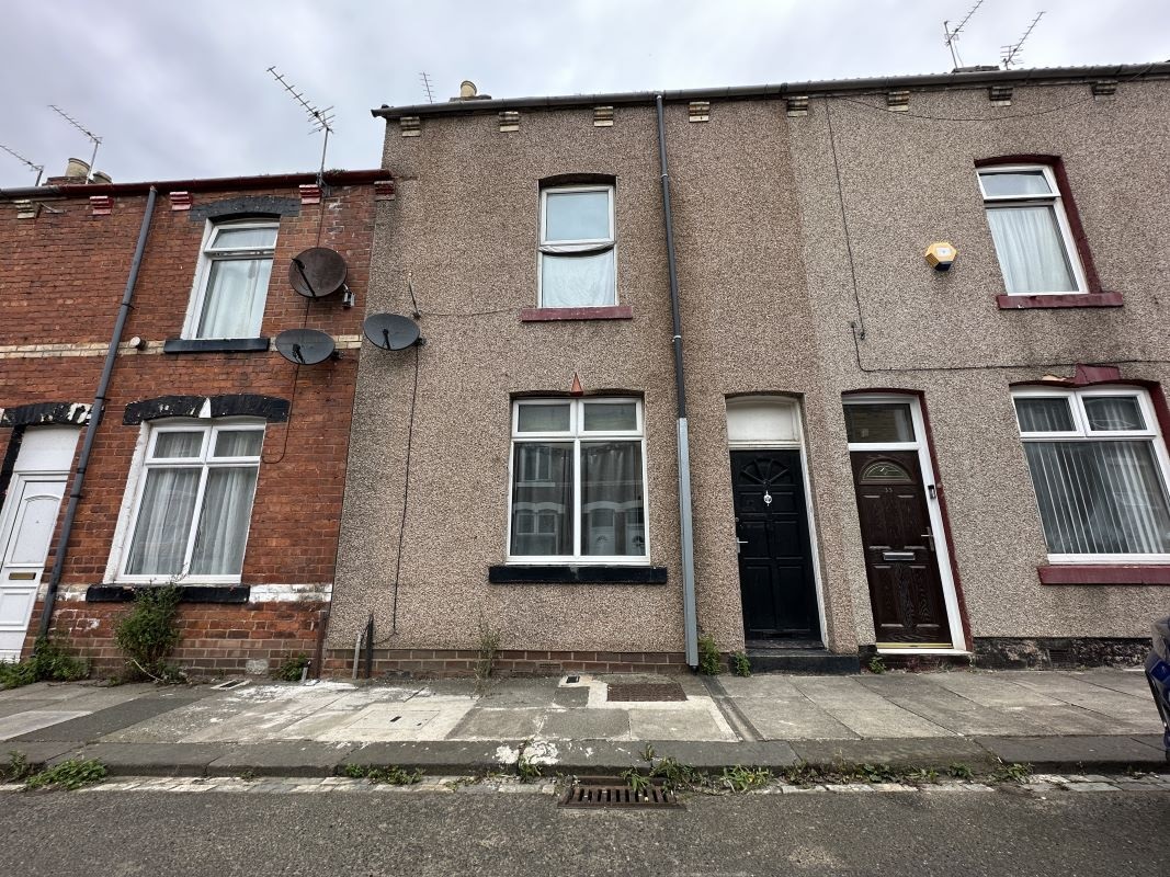 2 Bed Terraced House in Hartlepool - For Sale with Auction House Lincolnshire with a Guide Price of £20,000 (September 2023)