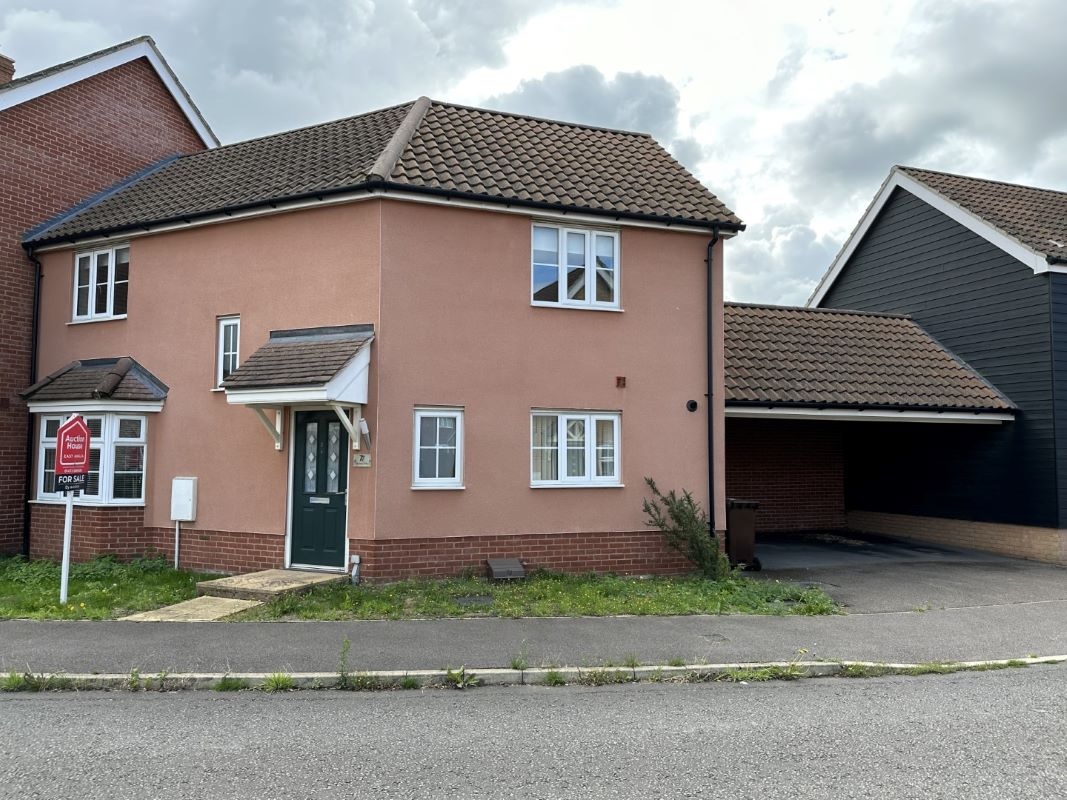 3 Bed Semi-Detached House in Bury St. Edmunds - For Sale with Auction House East Anglia with an Opening Bid of £215,000 (October 2023)