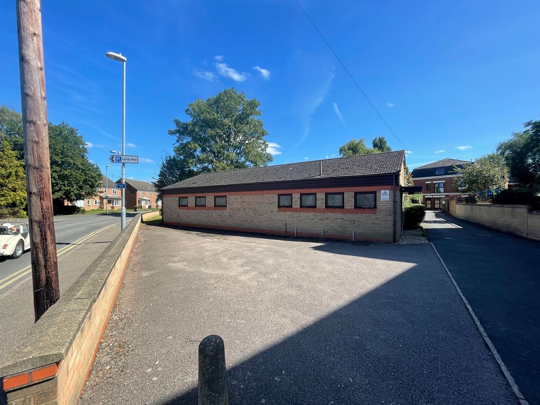 Air Cadet Hall in Huntingdon - For Sale with Lambert Smith Hampton with an Opening Bid of £100,000 (October 2023)