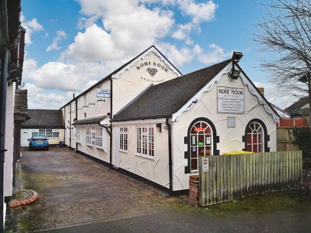 Indian Restaurant in Uttoxeter - For Sale with Town and Country Property Auctions with a Guide Price of £330,000 (September 2023)