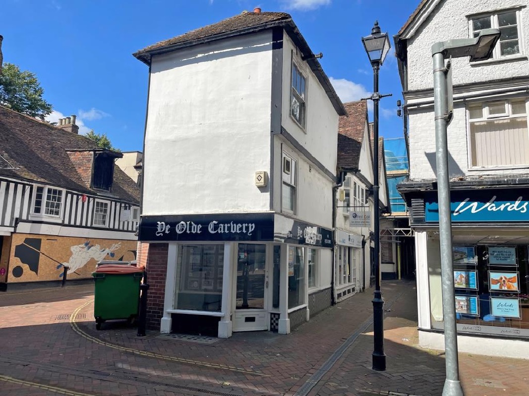 Prominent Period Building in Ashford - For Sale with Clive Emson Property Auctions with a Guide Price of £70,000 – £80,000 (September 2023)