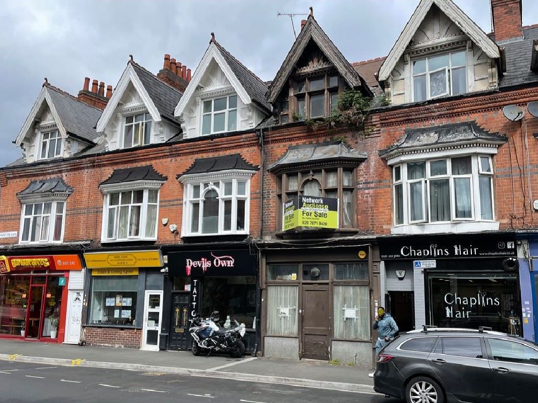 Three Storey Mixed Use Property in Leicester - For Sale with Network Auctions with a Guide Price of £70,000 - £80,000 (September 2023)