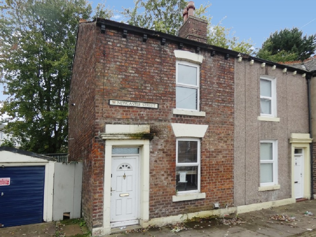 2 Bed End-Terrace Property in Carlisle - For Sale with Auction House Cumbria with a Guide Price of £20,000 (October 2023)