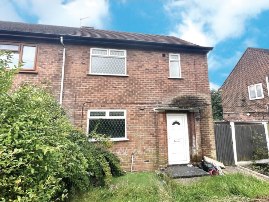 3 Bed Semi-Detached House in Manchester - For Sale with McHugh & Co Property Auctions with a Guide Price of £50,000 (October 2023)