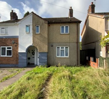 3 Bed Semi-Detached House in Wolverhampton - For Sale with Bond Wolfe Property Auctions with a Guide Price of £19,000-£24,000 (October 2023)