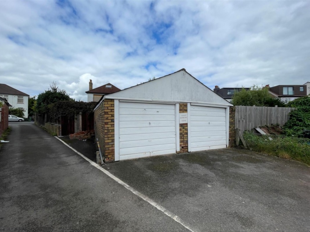 Garage with Planning Permission in Redland - For Sale with Hollis Morgan Property Auctions with a Guide Price of £75,000 (October 2023)