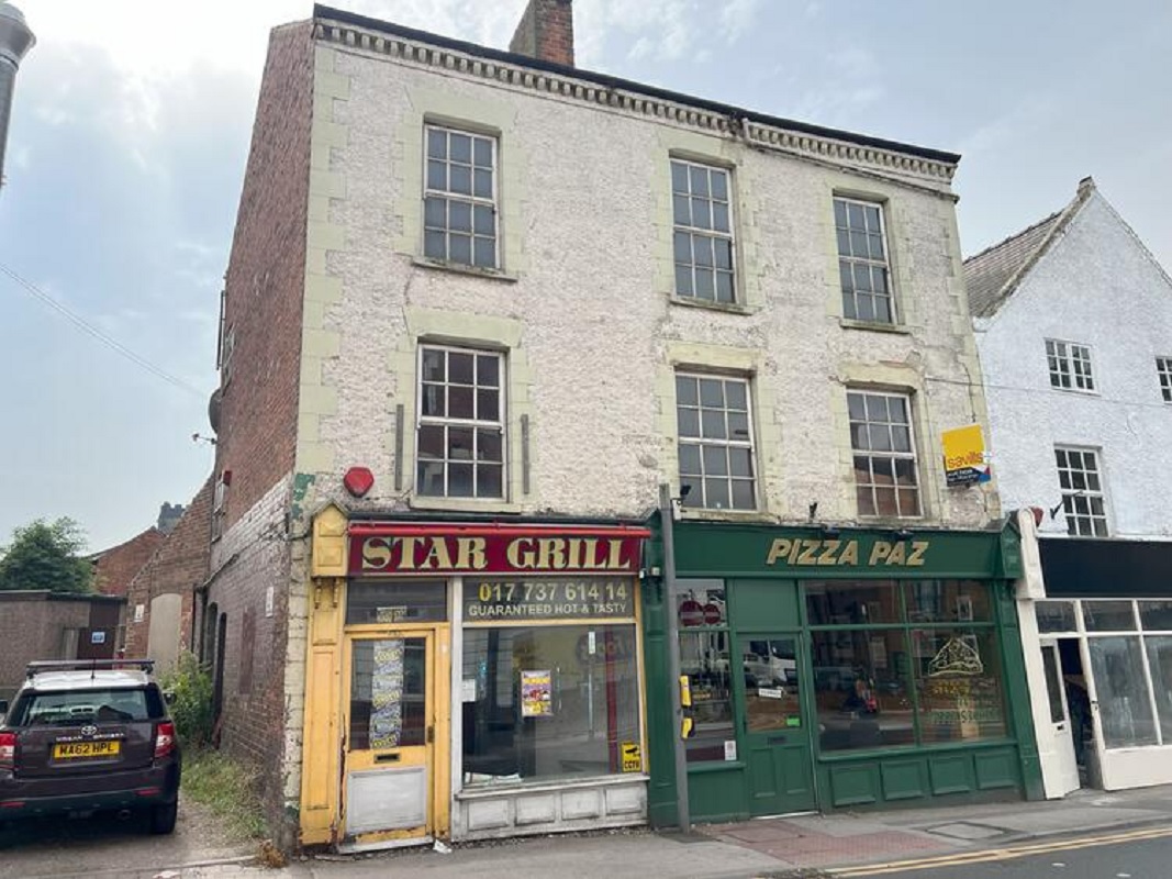 End Terrace Property with Ground Floor Takeaway in Eastwood - For Sale with SDL Property Auctions with a Guide Price of £38,000 (November 2023)