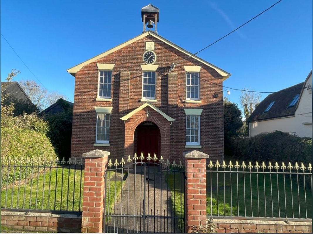 Former Church in Castle Camps - For Sale with Cheffins Auctions with a Guide Price of £100,000 (December 2023)