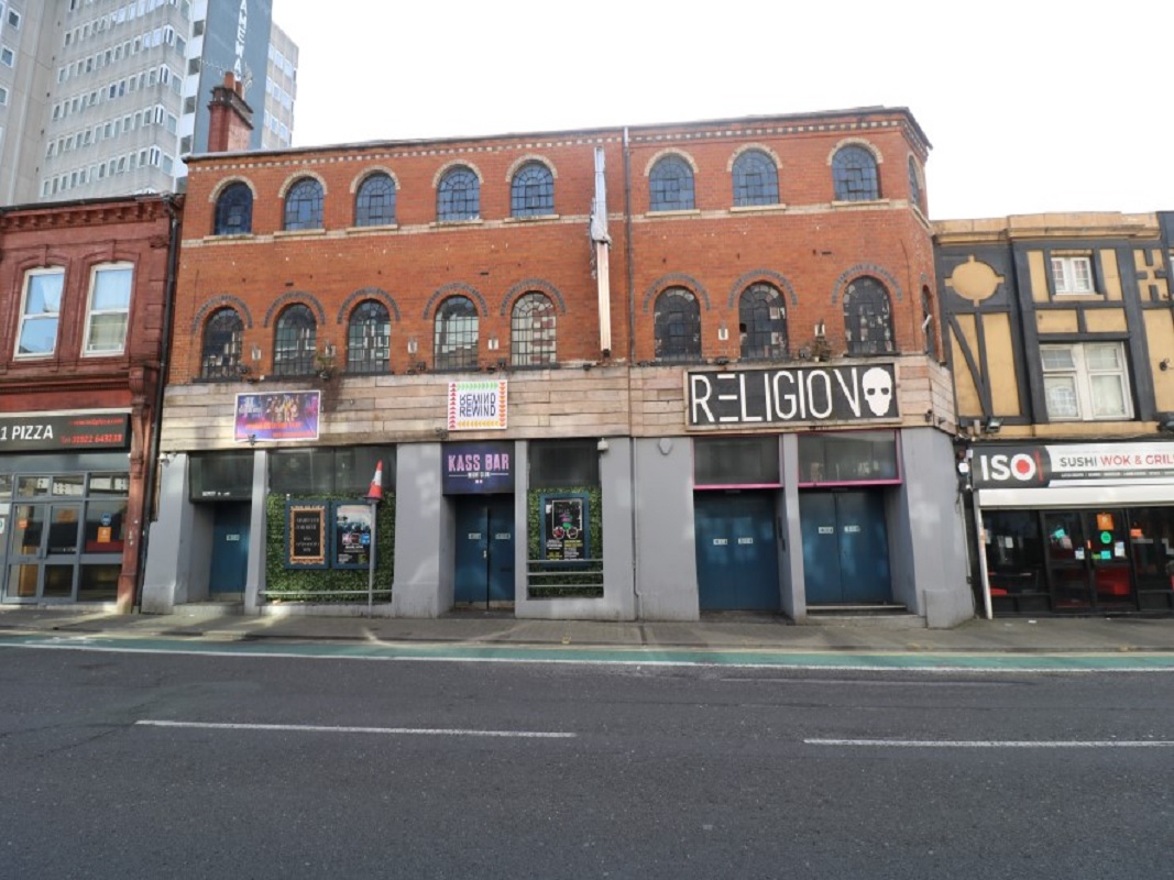 Former Nightclub in Walsall - For Sale with Auction House Birmingham and Black Country with a Guide Price of £450,000 (November 2023)
