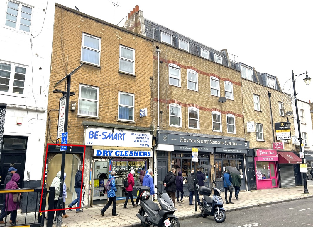 Freehold Commercial Unit in Hoxton - For Sale with Barnett Ross Auctions with a Guide Price of £100,000 (December 2023)