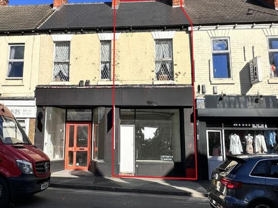 Ground Floor Shop with Split-Level Flat - For Sale with SDL Property Auctions with a Guide Price of £30-40,000 (November 2023)