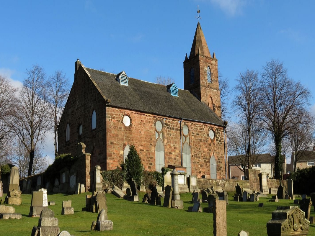 Old Church & Session House in Coatbridge - For Sale with Online Property Auctions Scotland with a Guide Price of £48,000 (November 2023)