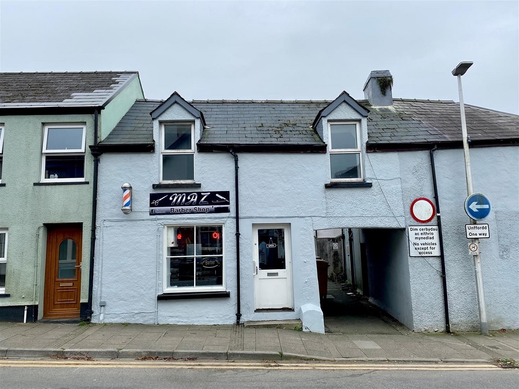 Town Centre Shop with 1 Bed Flat in Narberth - For Sale with JJMorris Property Auctions with a Guide Price of £75,000 (November 2023)