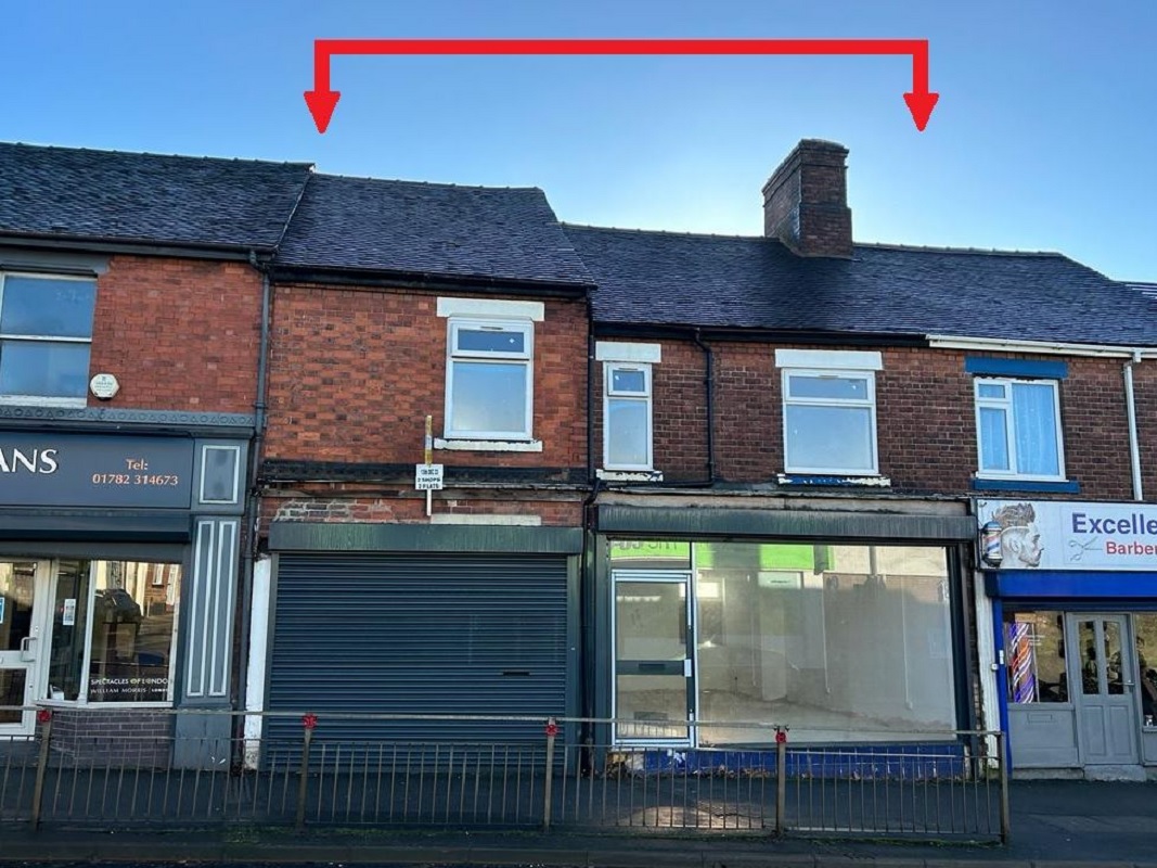 2 Ground Floor Retail Units in Meir - For Sale with Shonki Bros Auctions with a Guide Price of £135,000 (December 2023)