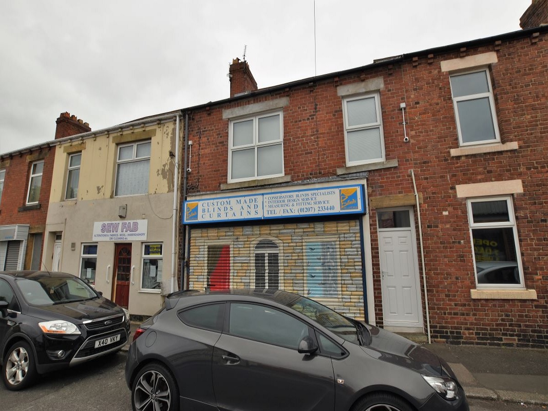 Retail Shop with Workshop in Stanley - For Sale with Auction North with a Guide Price of £60,000 (December 2023)