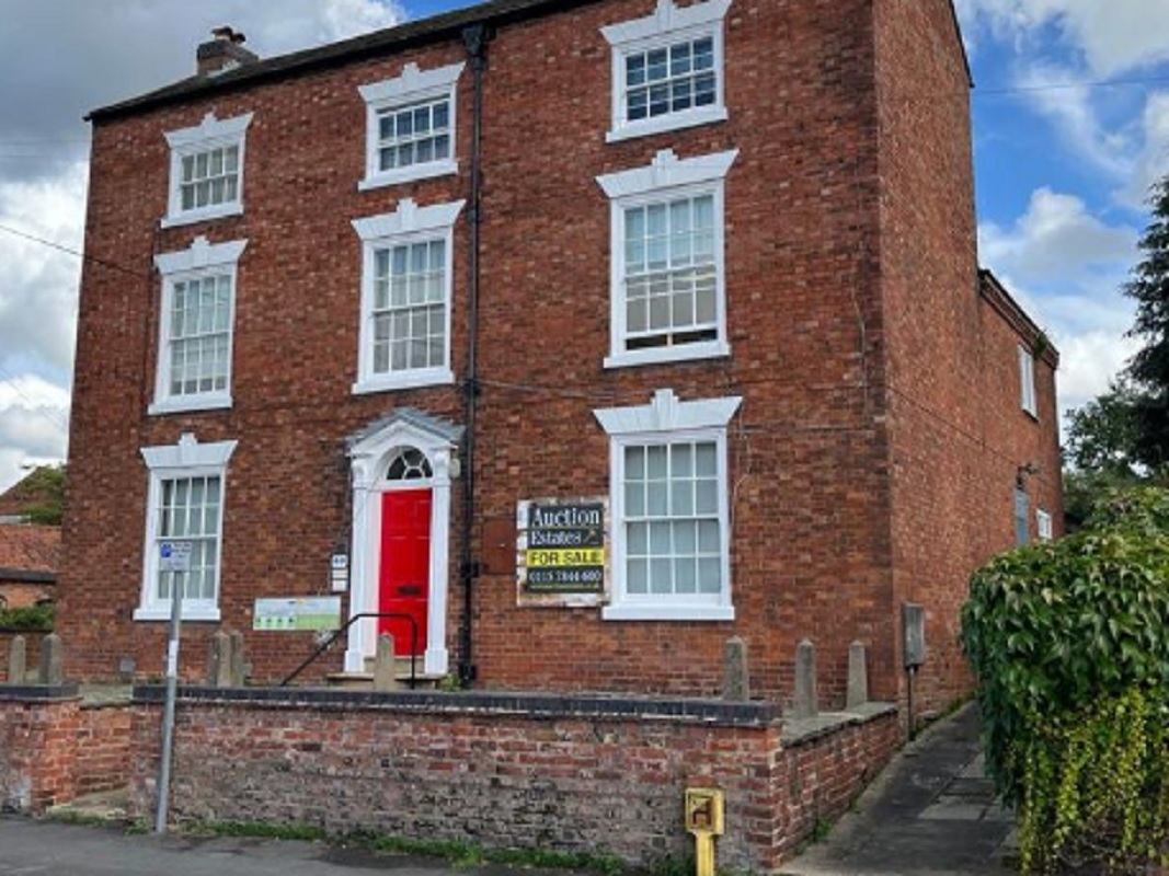 Three Storey Office Building in Keyworth - For Sale with Auction Estates with a Guide Price of £275,000 (December 2023)