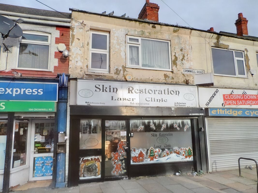 1 Bed First Floor Flat in Grimsby - For Sale with Auction House South Yorkshire with a Guide Price of £5000 (January 2024)