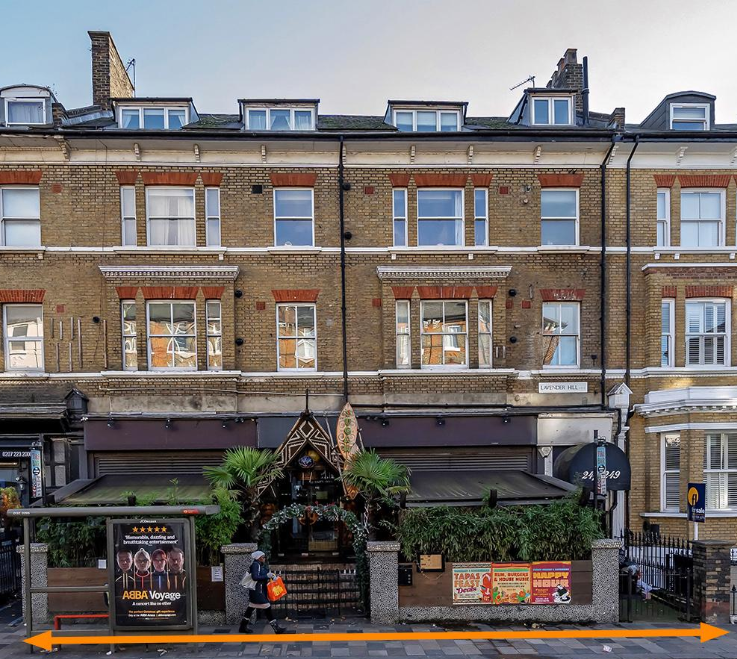 Freehold Bar and Restaurant Investment in Clapham, London for Sale at Auction Through Acuitus