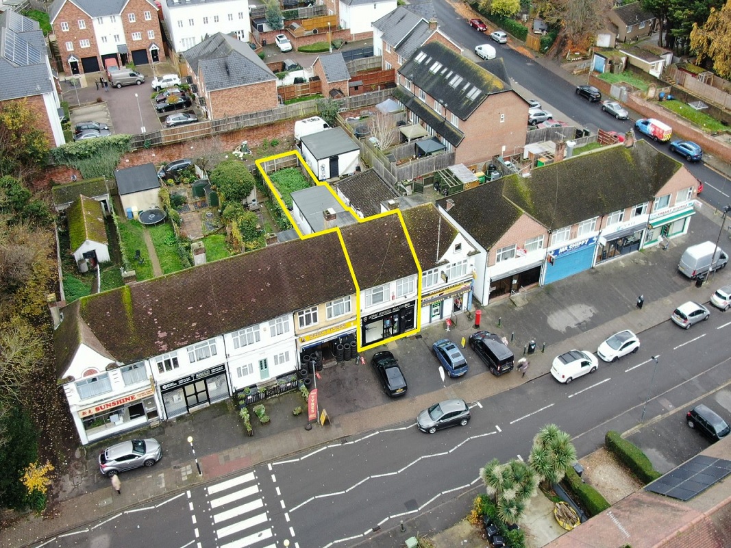 Lock-Up Shop, 3 Studio Flats and 3 Bed Flat in Sidcup - For Sale with Savills Property Auctions with a Guide Price of £300,000 (January 2024)