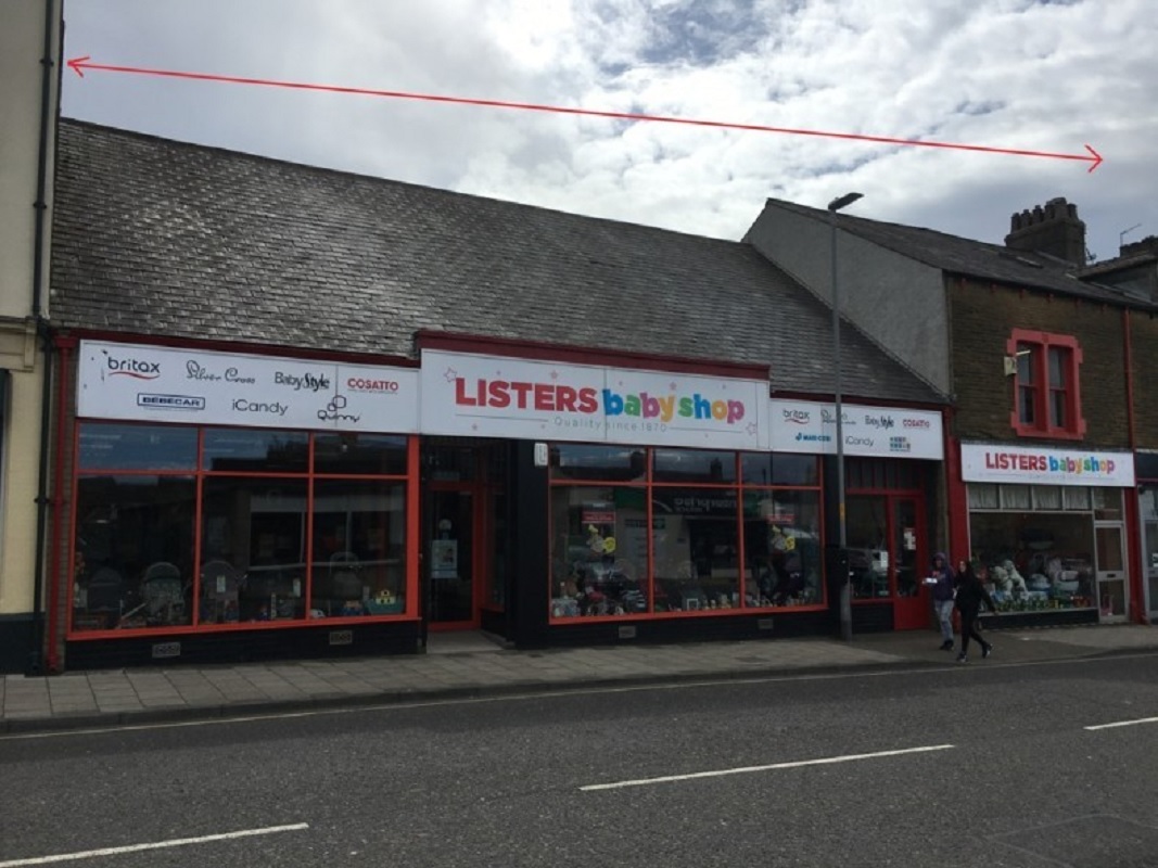 Retail Space in Workington - For Sale with Pugh Auction with a Guide Price of £100,000 (February 2024)