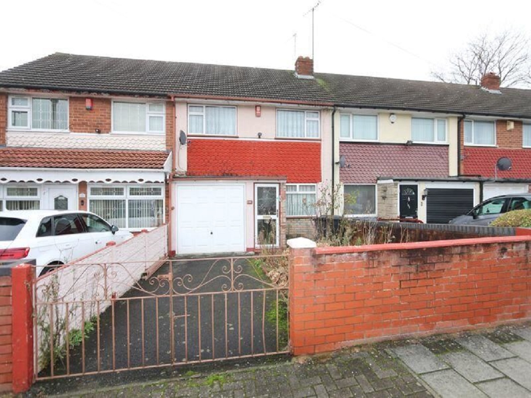3 Bed Mid Terrace House in Birmingham - For Sale with Paul Carr Property Auctions with an Opening Bid of £130,000 (February 2024)