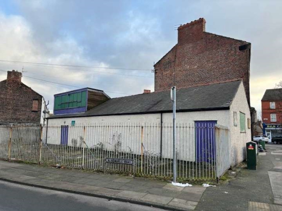 Former Scout Headquarters in Wallasey - For Sale with Smith & Sons Property Auctions with a Guide Price of £50,000-60,000 (February 2024)