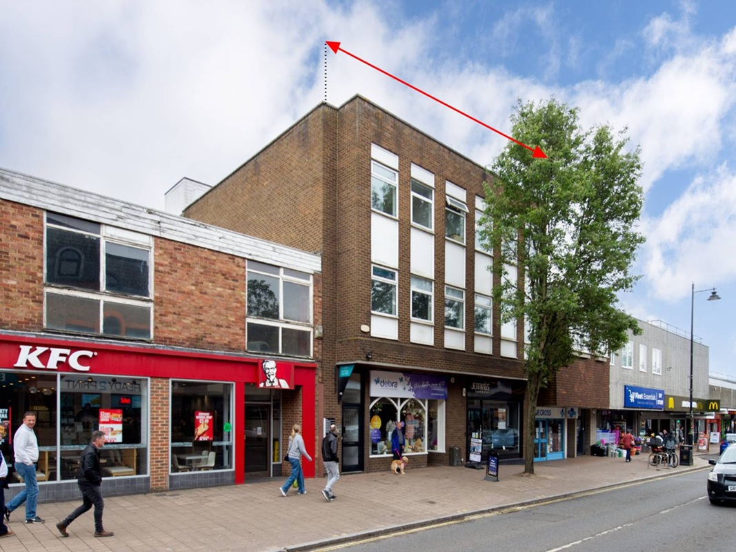 Town Centre Shop and Office in Fleet - For Sale with Allsop Property Auctions with a Guide Price of £1,100,000-1,200,000 (June 2025)