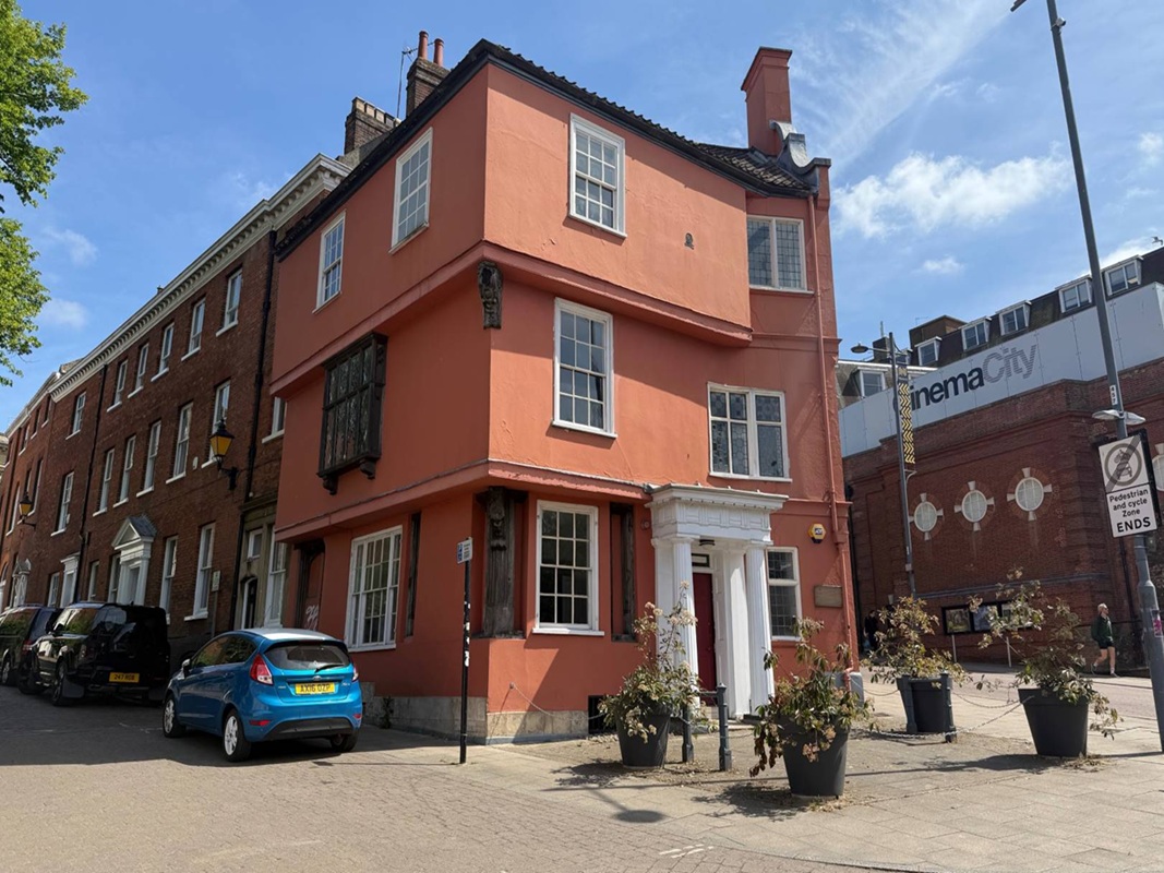 Grade II Listed Armada House in Norwich - For Sale with Pymm & Co Property Auctions with a Guide Price of £400,000 - £500,000 (June 2025)