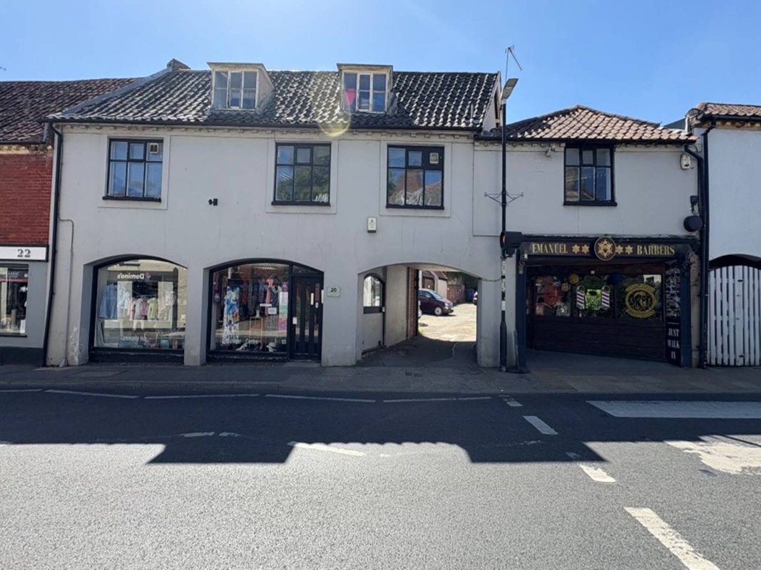 3 Storey Commercial Unit in Beccles - For Sale with Auction House East Anglia with a Guide Price of £120,000 - £140,000 (July 2025)
