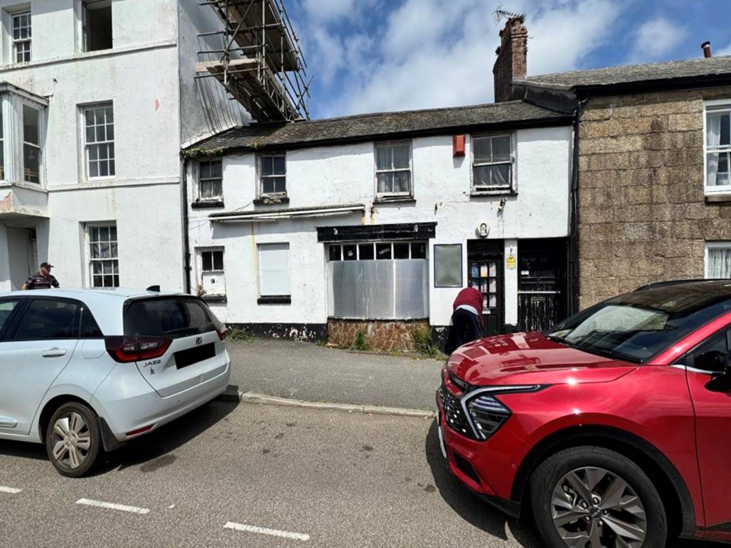 2 Storey Mixed-Used Property in Penzance - For Sale with Clive Emson Property Auctions with a Guide Price of £60,000 (September 2025)