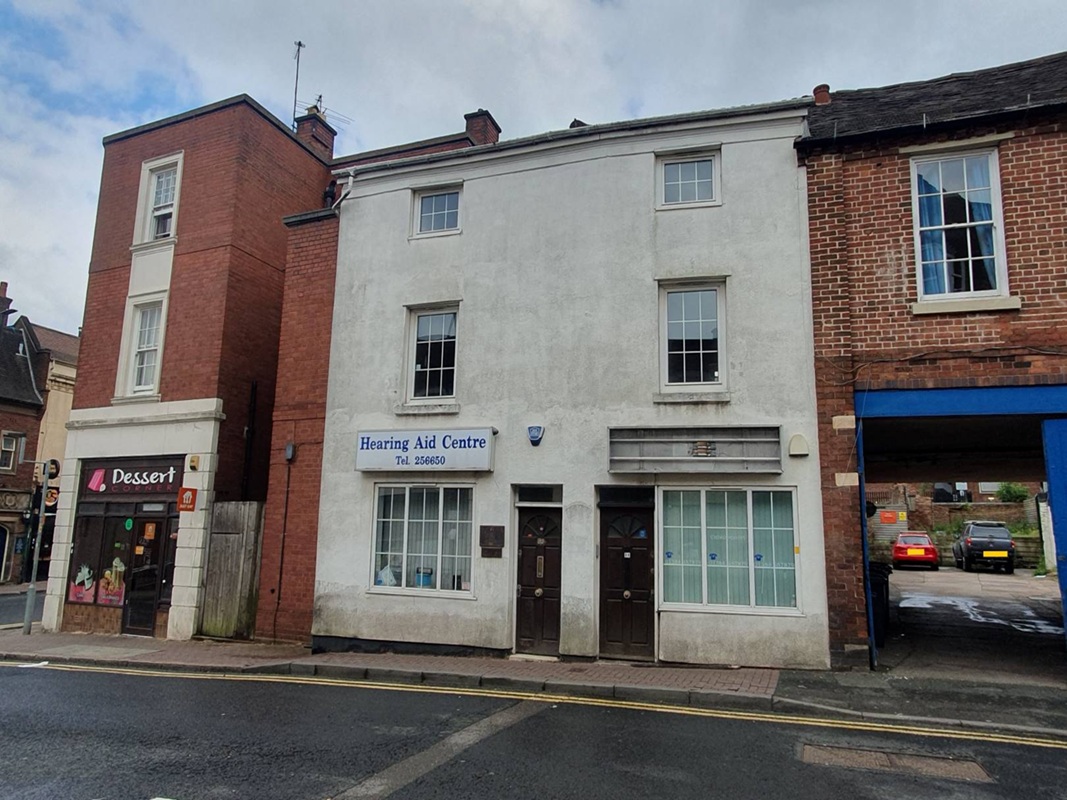Double Fronted 3 Storey Mid Terrace Commercial Property in Dudley - For Sale with Cottons Property Auctions with a Guide Price of £120,000 - £130,000 (September 2025)