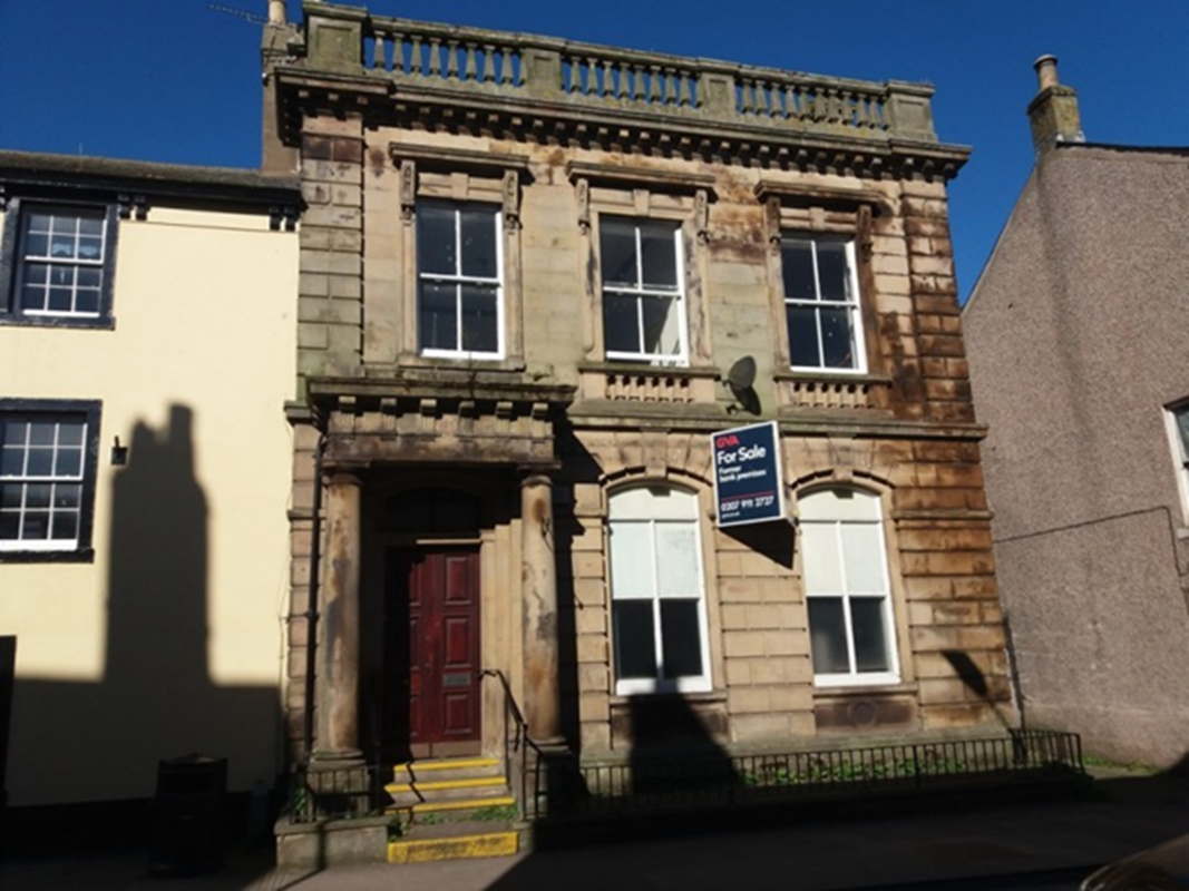 Mixed Use Building with Planning Permission in Wigton - For Sale with Pugh Auctions with a Guide Price of £100,000 (September 2025)